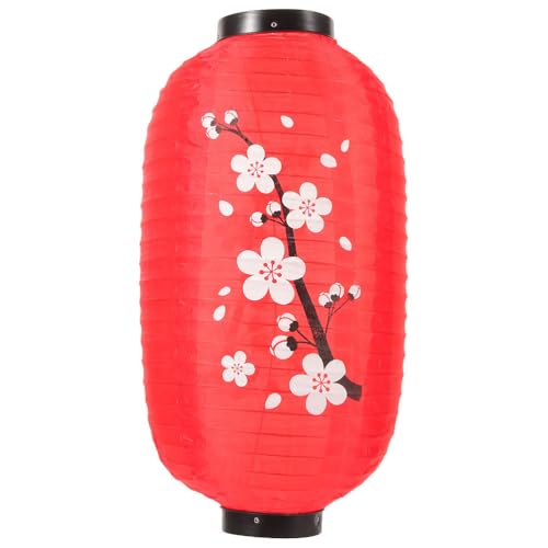 YARNOW Lanterne de Style : Lanterne Traditionnelle Suspendue en Fleur de Prunier pour Restaurant de Sushis, Décoration D'extérieur à Suspendre