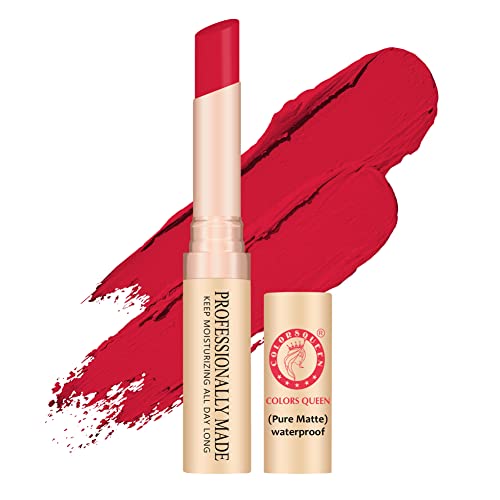 Colors Queen Beauty Lips Velvet Finish Matte Lipstick | Highly Pigmented With Smooth Application | Long Lasting Lipstick Waterproof | Smudge Proof Lipstick For Rs. 145 @ 64 %