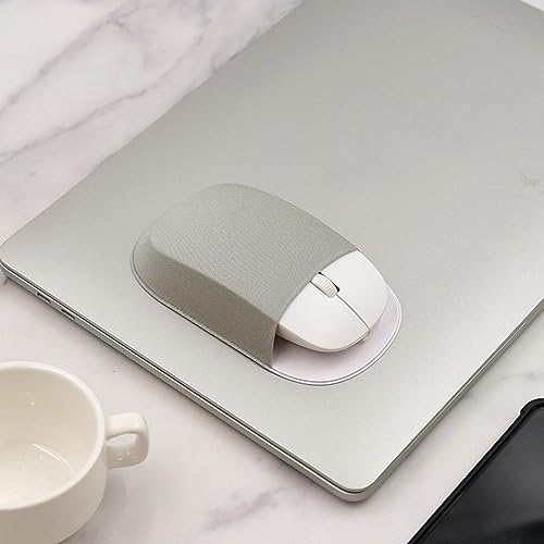 Laptop back organizer sleeve con bolsillo trasero de almacenamiento gris 6