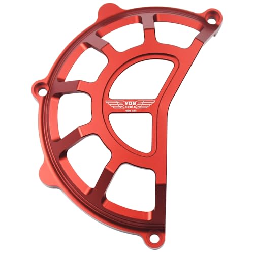 Image of Vented Dry Clutch Red Open Cover with Hard Anodized Finished 97380591A For Ducati Dry Clutch Hypermotard 1100 EVO M900 Monster 1000 1098 R S 998 999 916 996 SP SPS