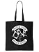 Produktbild clothinx Crew Of Dixon | Dixon Design in Biker Optik | Comic Fanartikel Für Serien- und Zombie-Fans - Verkürz Dir Die Zeit Zur Neuen Staffel Stoff-Tasche Schwarz