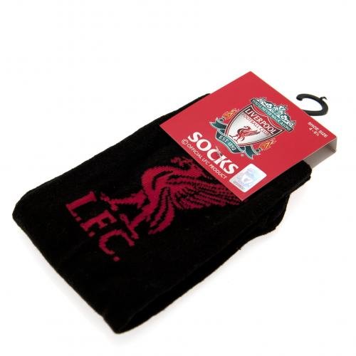 Liverpool FC Official Football Crest Socks (Adults) - Thumbnail 3