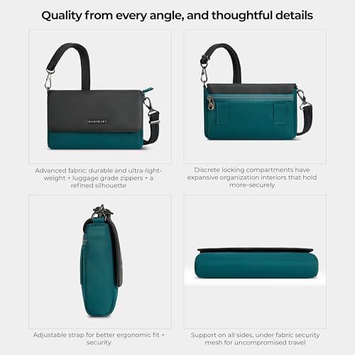 Image of Travelon Anti-Theft Addison Convertible Crossbody /Belt Bag