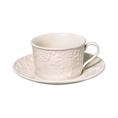 Mikasa English Countryside Teacup And Saucer, White Small #TOP15