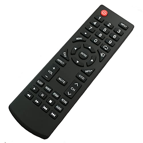Replacement Remote Control For Dynex Dx-L15-10A Dx-L321-10A Dx15L150A11E15Amznklwbenn Dx15L150A11E15Amznklwbmnn E40Asznklwbuxnx Dx19L150A11 Dx32Ld150A11B Lcd Led Hdtv Tv #TOP3