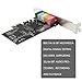 Pasuihcay PCIe Sound Card 5.1, PCI Express Surround 3D Audio Card for PC with High Direct Sound Performance & Low Profile Bracket, black