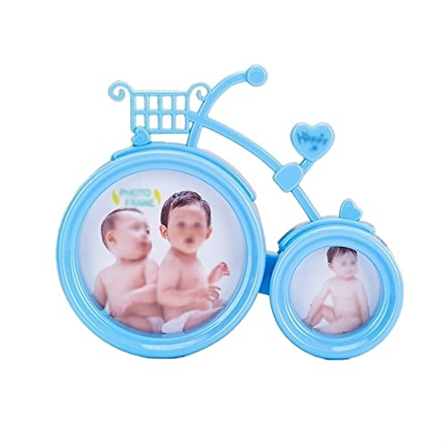 ZJHFFFG Photo Frame Creative Children's Photo Frame Table Plastic Photo Frame Combination Photo Photo Frame Home Desktop Decoration Display Frame
