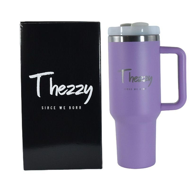 Thezzy Stainless Steel Travel Mug (Lilac)