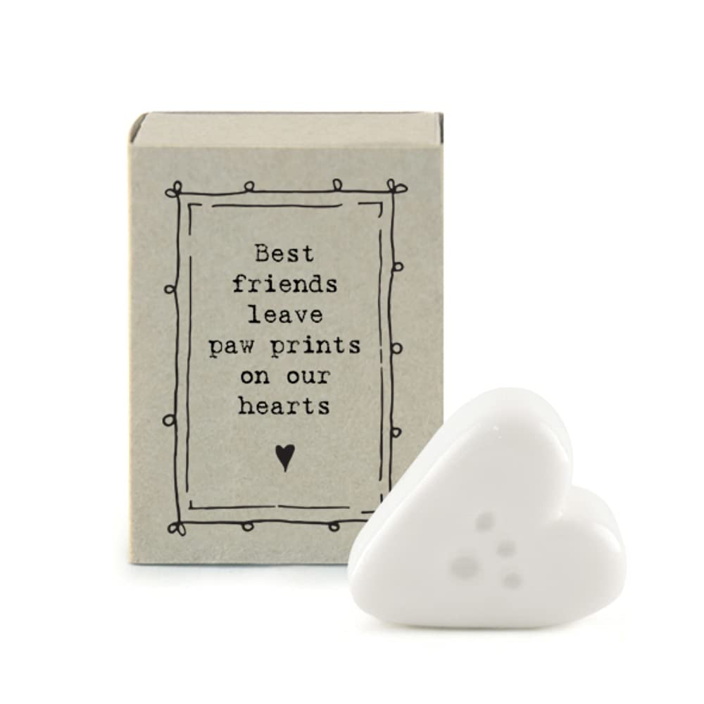 Crafty Capers Best Friends Leave Paw Prints on Our Hearts | Cracker Filler | Matchbox Gift