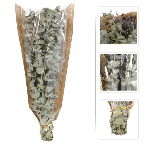 Ramo natural de eucalipto y lavanda seca para decoración miniatura 6