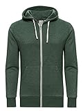old school bodybuilding sweatshirts Die grüner Sweat Herren Jacke überzeugt durch ihre lockere Passform. Die Kapuze mit elastischem Tunnelzug und die Rippbündchen am geraden Hüft- und Armabschluss machen diese zu einem bequemen Alltagsbegleiter