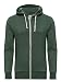 Produktbild Yazubi Sweatshirtjacke Hoodie Zipper Herren Männer Kapuzen Hoody Mit Reißverschluss Sweater Zip Pullover Helix, Grün (Myrtle Green 186114), L