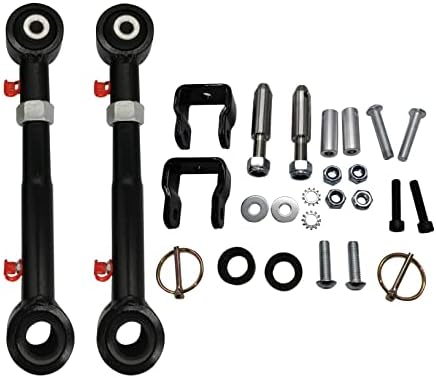 Timilge Adjustable Front Swaybar Quicker Disconnect System Upgrade for Wrangler 1998-2006 TJ Cherokee 1984-2001 XJ with 2.5" - 6" Lifts
