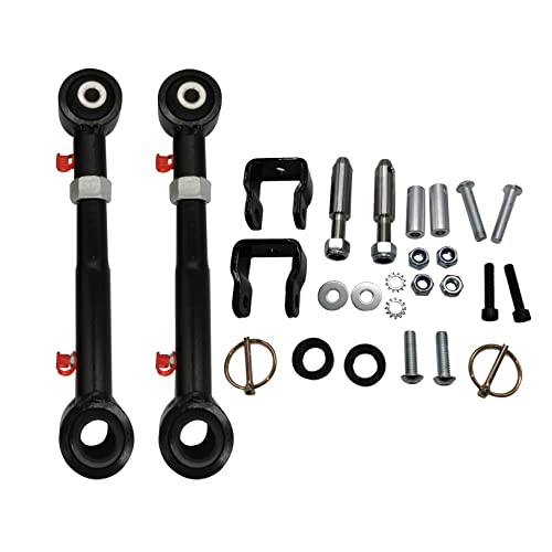 Timilge Adjustable Front Swaybar Quicker Disconnect System Upgrade For Wrangler 1998-2006 Tj Cherokee 1984-2001 Xj With 2.5" - 6" Lifts #TOP3