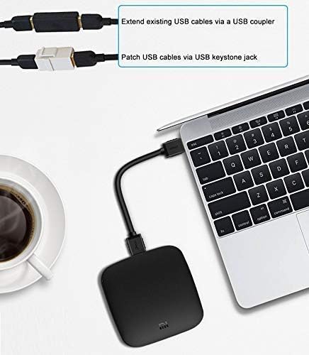 DTECH USB 3.0 Type A Male to Male Data Transfer Extension Cable Cord for Computer PC Hard Disk Video Capture(2m /6 ft, Black)