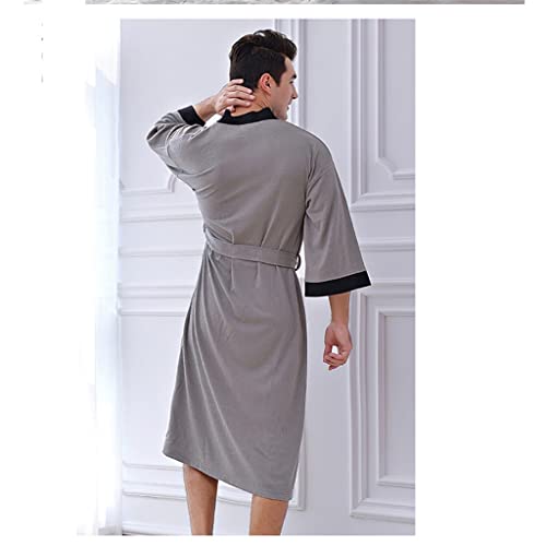 Kimono de baño de algodón para sauna y termas túnica caliente xl 5