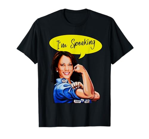 Madam Vice President Kamala Harris I'm Speaking Feminist T-Shirt