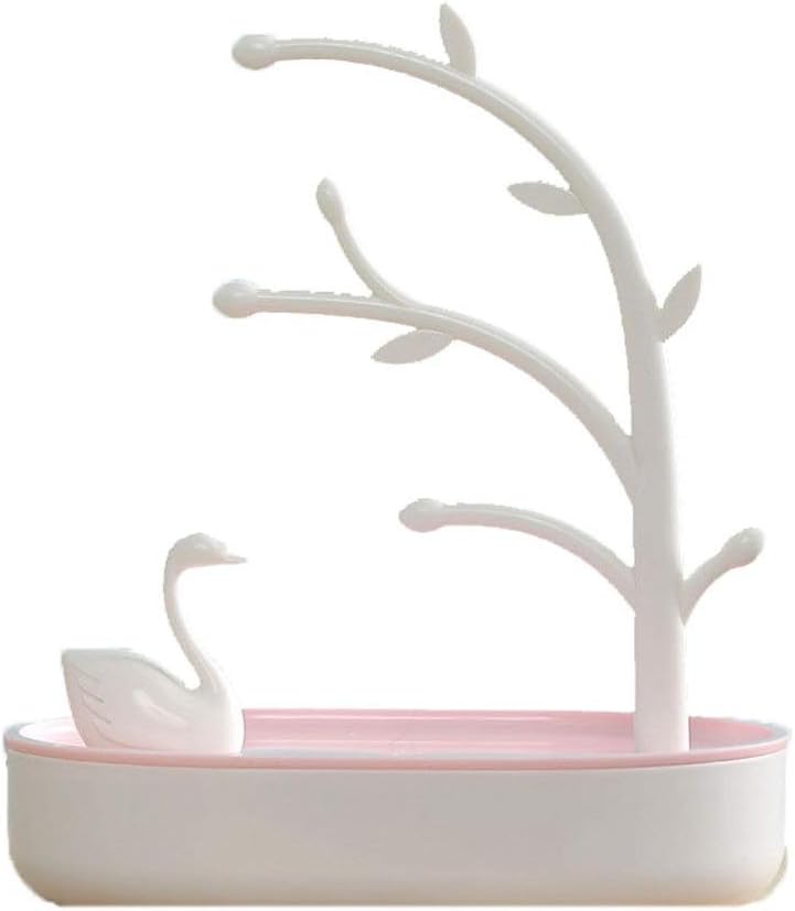 Necklace Storage Box Beautiful Creative Jewelry Box Earrings Dusoof Storage Box Necklace Rack Storage Shelf Display Stand Jewelry Jewelry Decoration Accessories