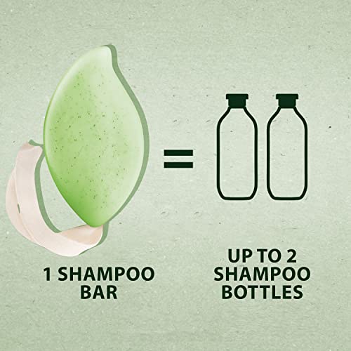 Herbal Essences Hydrating Vegan Shampoo Bar with Aloe Vera Gel, Solid Travel Toiletries for Dry Hair (70G) Rich Lather - Image 4