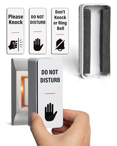 NapDefender Doorbell Cover - Do Not Ring Sign