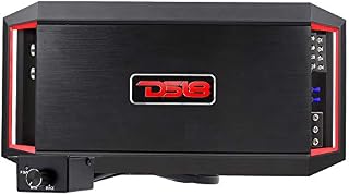 DS18 GEN-X1200.1 Car Audio Amplifier in Black - Class D, Monoblock, 1,200 Watts