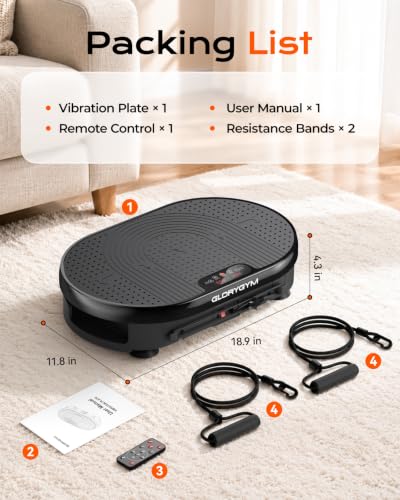 Vibration Plate Exercise Machine 18" DROPS TO - image 9