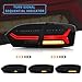 VLAND Led Tail lights Compatible with Jetta 2011-2014 Sagitar 12-14 (Not Fit GLI &Led Version), Full LED Rear Lamp Assembly w/Left Fog Light w/Sequential Smoke/Tinted