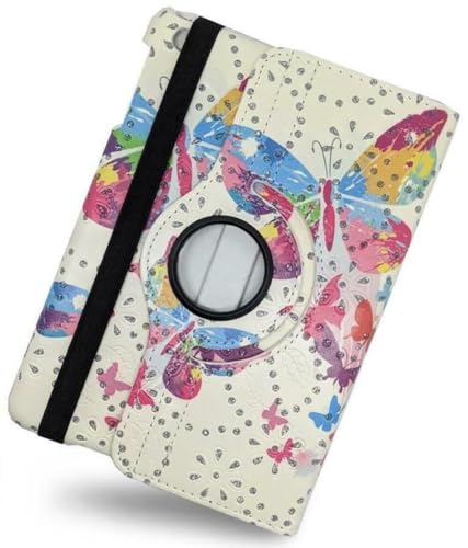 Étui rotatif 360° pour Samsung Galaxy Tab A 9.7 support horizontal et vertical papillon