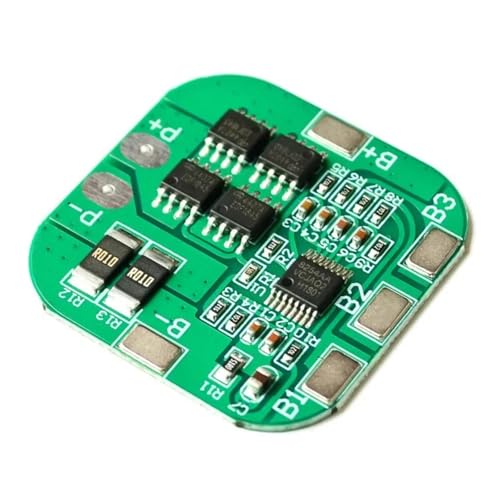 Placa de protección de batería BMS 4S con balanceo de 20A para sistemas LiCoO2 2