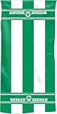 Original-Lizenz-Handtuch Bertels Werder Bremen 80040-02 Bremen Handtuch Blockstreifen