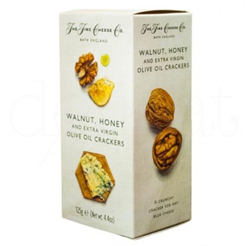 Crackers aux noix, au miel et à l'huile d'olive extra vierge