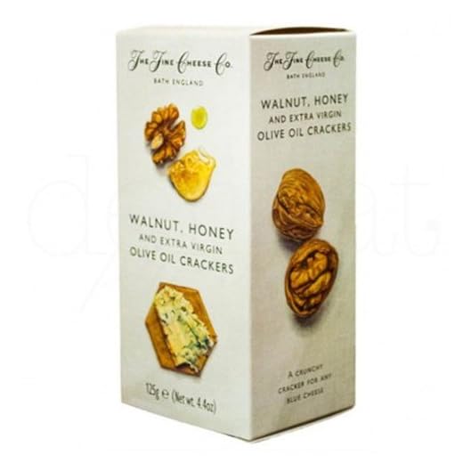 Crackers con Nueces, Miel y Aceite de Oliva Virgen Extra