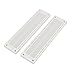 Uxcell a15111100ux0077 SYB-120 700 Holes 60x12 Plastic PCB Prototype Solderless Breadboard 2 Piece