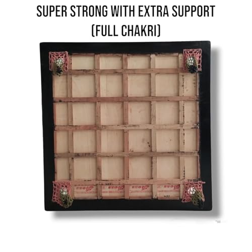 Image of Superior Matte Finish Practice Carrom Board for Serious Professional Practice with Coins Striker and Powder Black New (35 Inches Club A1)