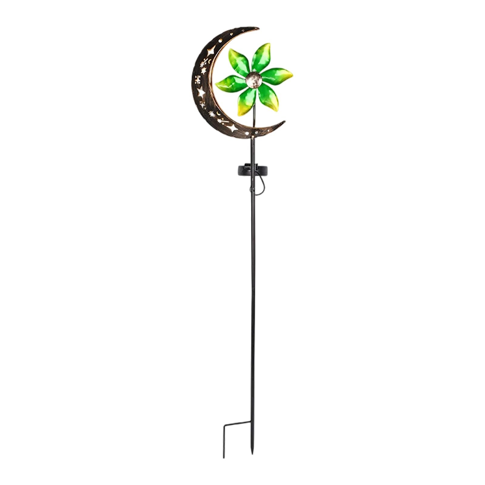Éclairage solaire de paysage à piquets LED blanc chaud pour décoration de cour et allée de jardin