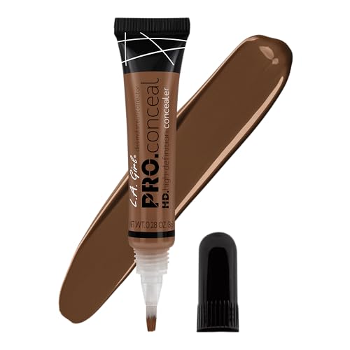 L.A. Girl Pro Conceal HD Concealer, Dark Cocoa, 0.28 Ounce
