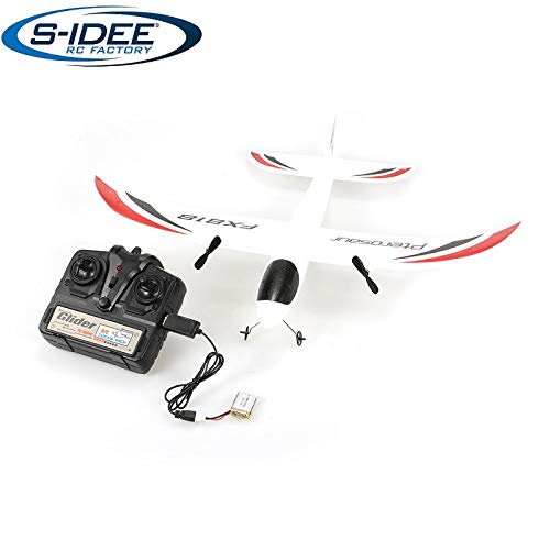 s-idee® 21004 Flugzeug FX818 Flieger Trainer rc ferngesteuert mit 2.4 Ghz Technik mit Lipo Akku