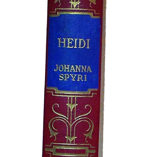 Heidi, a Child's Story of Life in the Alps B000OZZI9E Book Cover