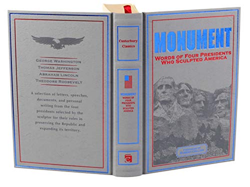 Monument: Words of Four Presidents Who Sculpted America (Leather-bound Classics) Leather Bound – May 5, 2020 - Image 4