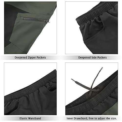 Calções de ciclismo, Snario Shorts masculino 3D acolchoado mountain bike ciclismo shorts respirável