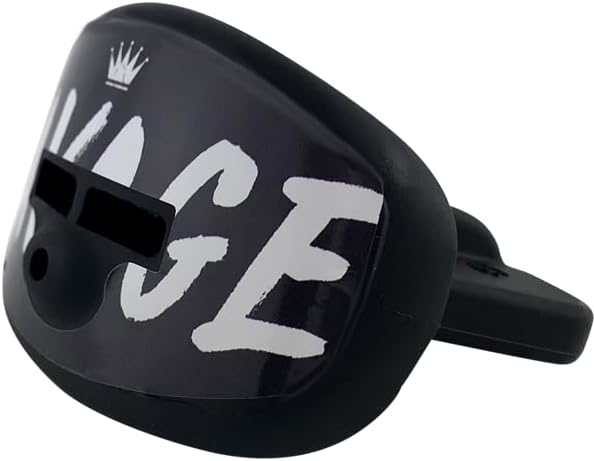 Miniatura 8 de DAMAGE CONTROL Boquilla para chupete  Protector bucal de fútbol con correa para casco, protege los dientes, la mandíbula y la boca  Pieza bucal para