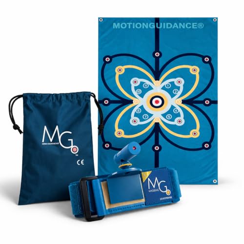 Balance & Dizziness Training Kit for Home Physical Therapy – Laser Visual Feedback for Neck Rang of Motion, Posture & Vestibular Rehab – Motion Guidance