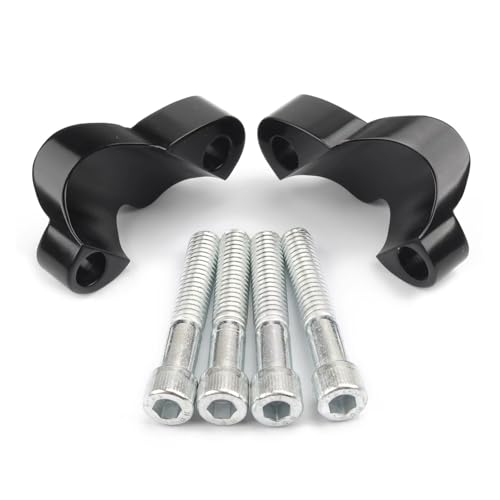 Rehausseur de guidon moto 25 mm contre la fatigue des bras