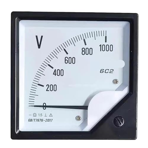 Voltmètre analogique 6C2 évite les erreurs de mesure de tension continue