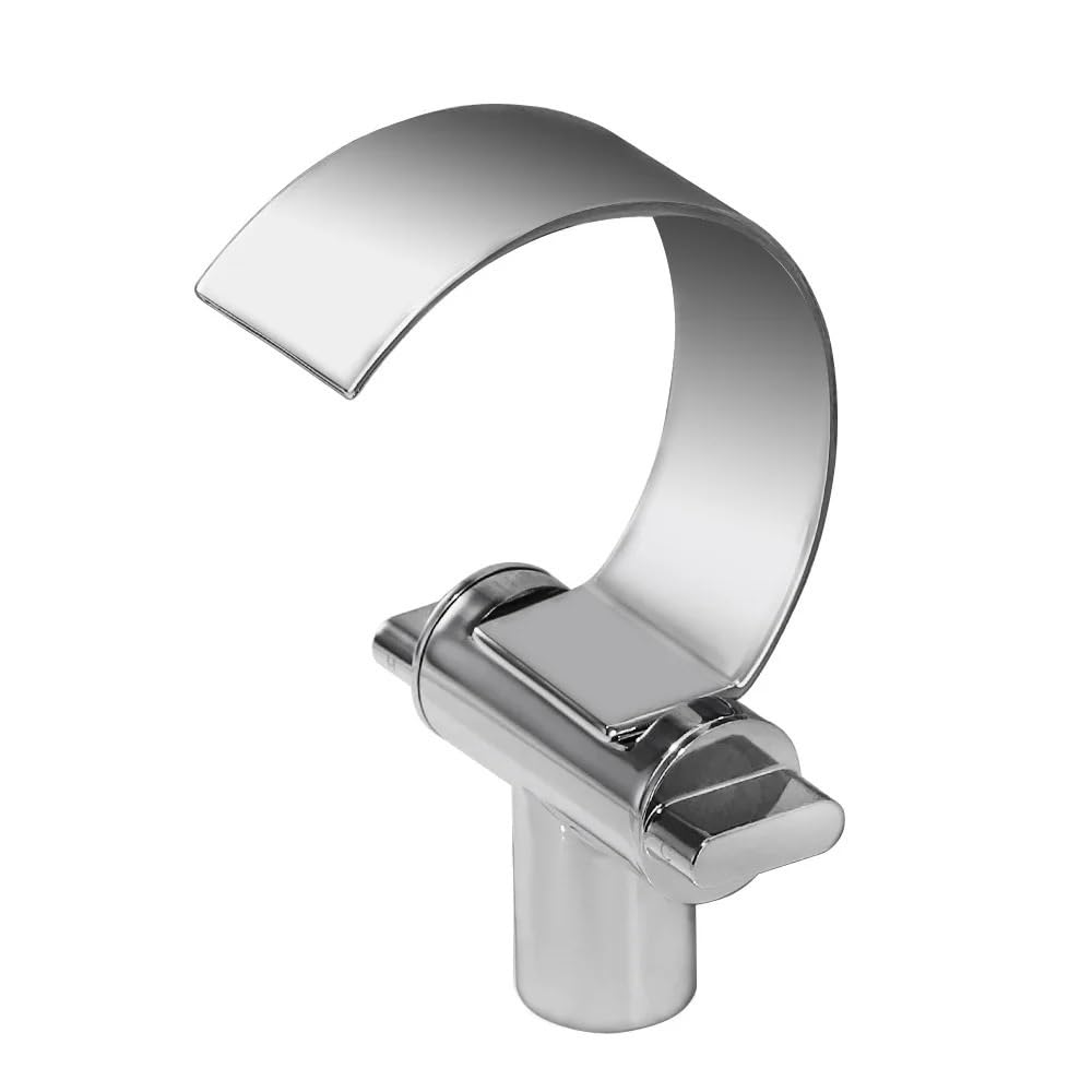Robinet de lavabo à trou unique et bec cascade avec double commande mécanique LE-4858