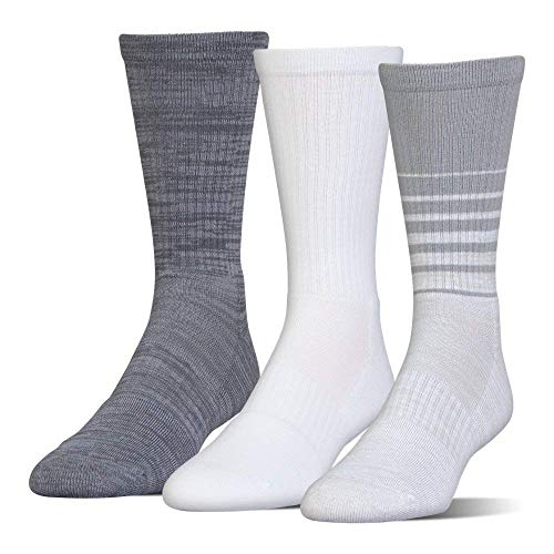 Chaussettes UA Phenom torsadé Crew Under Armour pour le running urbain