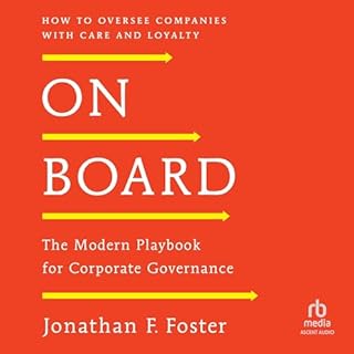 On Board Audiobook By Jonathan F. Foster cover art