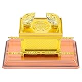 HOMSFOU Religiöses Israelisches Tabernakel Modell aus Metall Mittelgroßes Kirchenschrein Ornament für Wohn und Büroräume