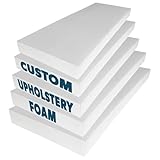 Foamma Custom Cut-to-Size Foam - High Density Outdoor Couch Cushion Replacement for Patio Furniture Square Pad Support Upholstery Padding Sofa Cover Not Included
