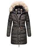 Navahoo Damen Winter Jacke Mantel Parka warm gefütterte Winterjacke B383 [B383-Paula-Anthrazit-Gr.XXL]